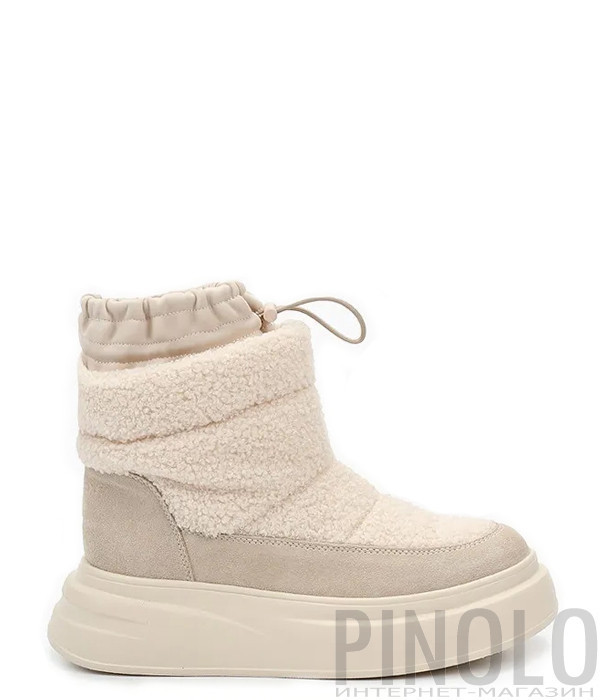 Женские сапоги-дутики TOSCA BLU SF2361S401 молочные Женские сапоги-дутики TOSCA BLU SF2361S401 молочные