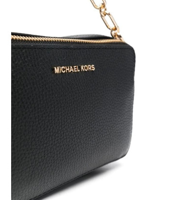 Кожаная сумка через плечо MICHAEL KORS Jet Set 32S3GJ6C1L001 черная