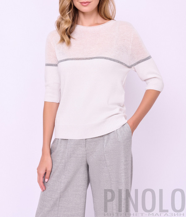 Джемпер D.EXTERIOR 57115 белый Джемпер D.EXTERIOR 57115 белый