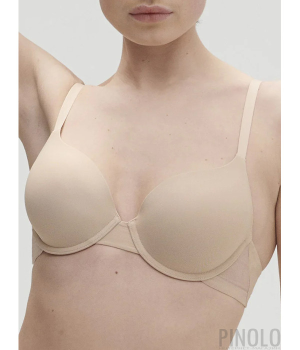 Бесшовный бюстгальтер с формованными чашками SIMONE PERELE Essentiel 13V363 телесный