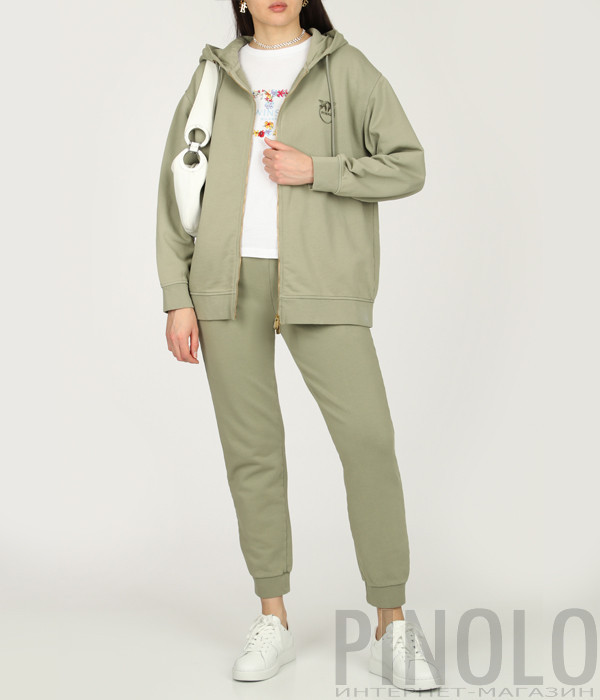 Костюм PINKO 101133A1N7 100371A1N7 олимпийка и брюки оливковый