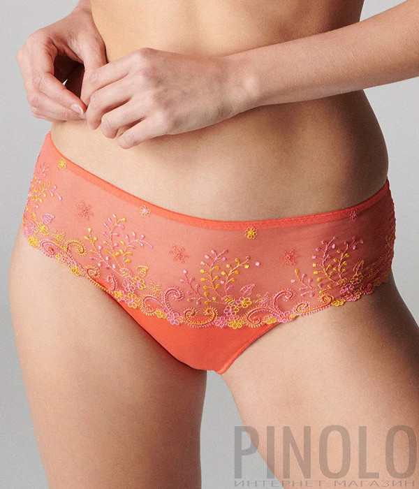 Трусики-бразилианки SIMONE PERELE Delice 12X630 оранжевые Трусики-бразилианки SIMONE PERELE Delice 12X630 оранжевые