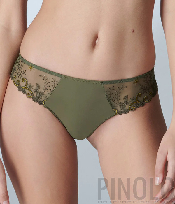 Стринги SIMONE PERELE Delice 12X700 зеленые