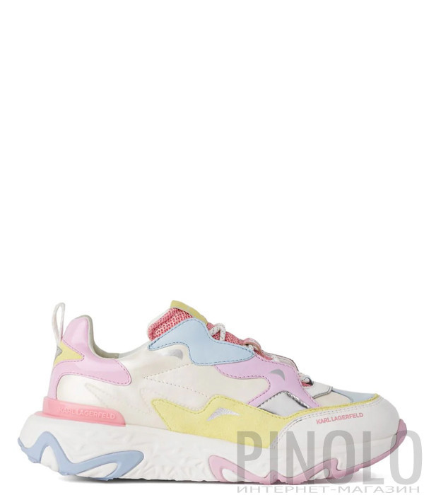 Кроссовки на платформе KARL LAGERFELD KL62423 цветные