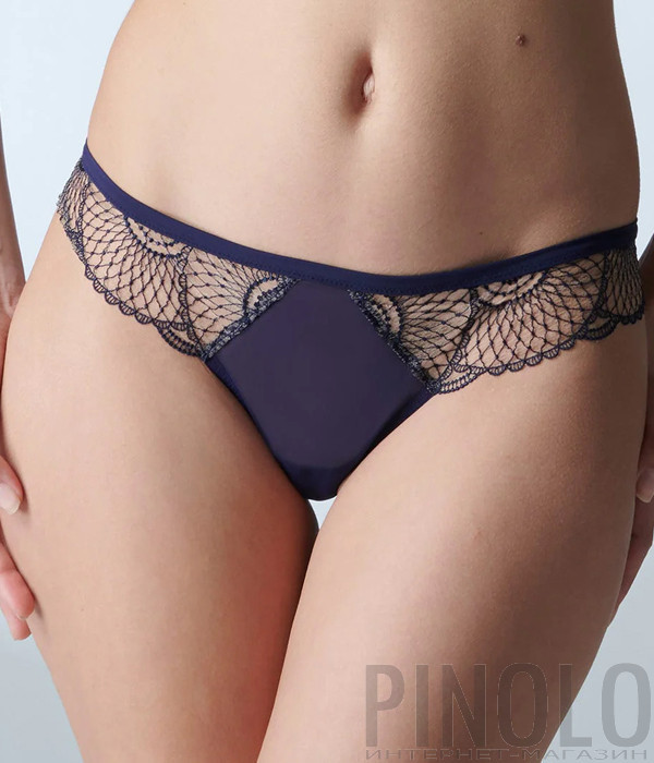 Стринги SIMONE PERELE Reflet 13Z710 синие
