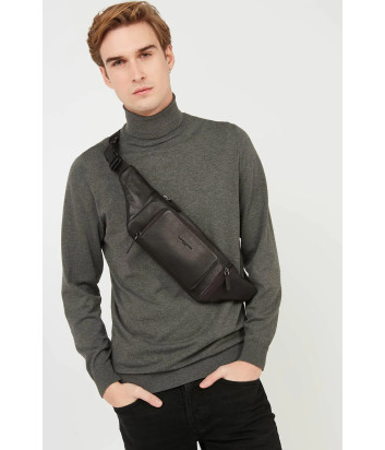 Сумка через плечо/поясная сумка LANCASTER Soft Vintage Homme 320-11 коричневая