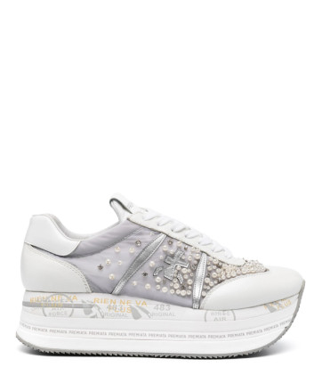 Кроссовки на платформе PREMIATA Beth 6751 белые