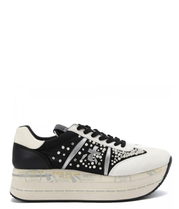 Кроссовки на платформе PREMIATA Beth 6752 черные