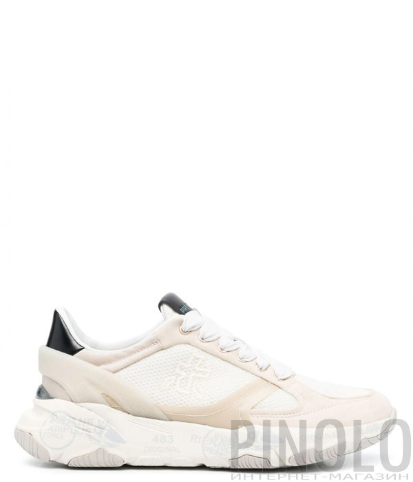 Женские кроссовки PREMIATA Buffly 6540 бежевые