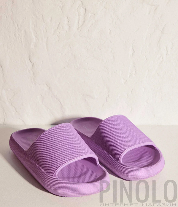 Пляжные шлепанцы YSABEL MORA 86086 сиреневые