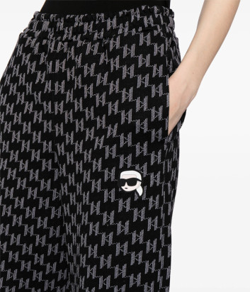 Жаккардовый костюм KARL LAGERFELD K/Ikonik 240W1815-240W1052 с монограммой