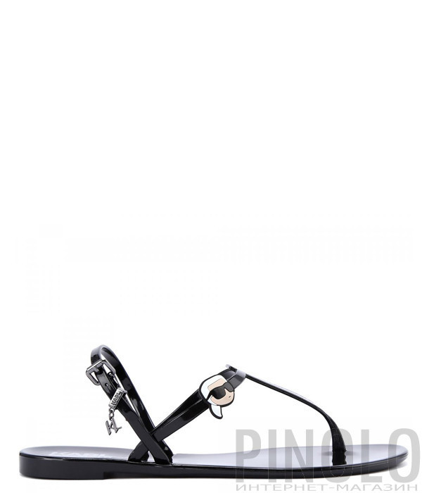 Сандалии KARL LAGERFELD KL80002 черные
