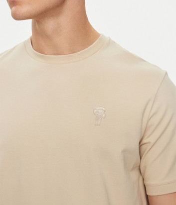 Футболка KARL LAGERFELD 755055 542221 бежевая