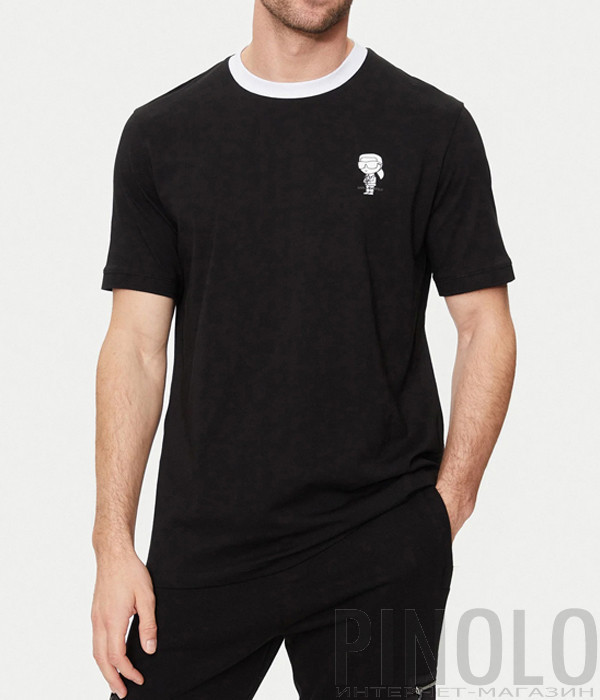 Футболка KARL LAGERFELD 755029 542224 черная