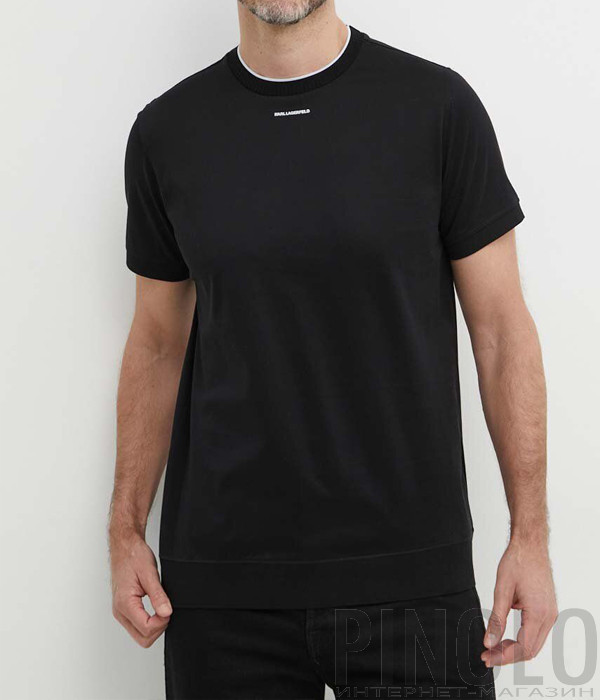 Футболка KARL LAGERFELD 755002 542200 черная