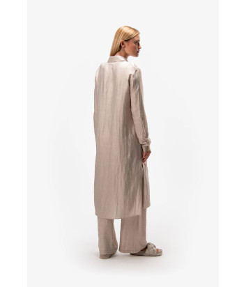 Длинное платье-рубашка SPORTALM 1751005118 бежевое