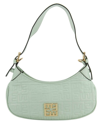 Сумка мини-багет ERMANNO SCERVINO 12401689 со стёганым узором мятная