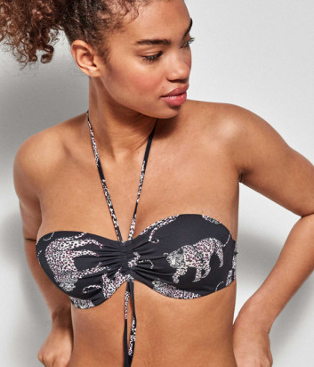 Купальник GISELA 2/30095 с анималистичным принтом