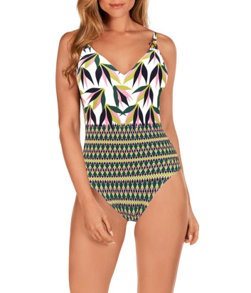 Сплошной купальник DOLORES CORTES 2660 с легкой коррекцией силуэта