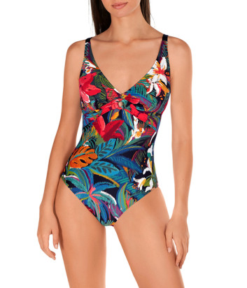 Сплошной купальник DOLORES CORTES 2671C с легкой коррекцией силуэта