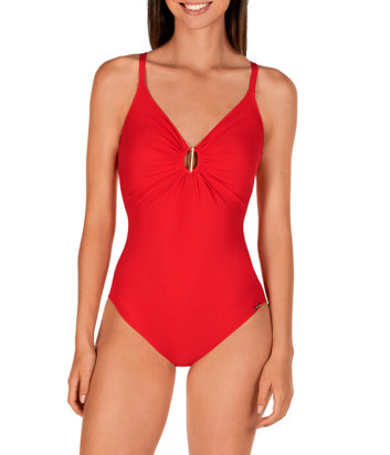 Сплошной купальник DOLORES CORTES 2674 с легкой коррекцией силуэта