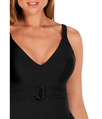 Сплошной купальник DOLORES CORTES 2685C черный