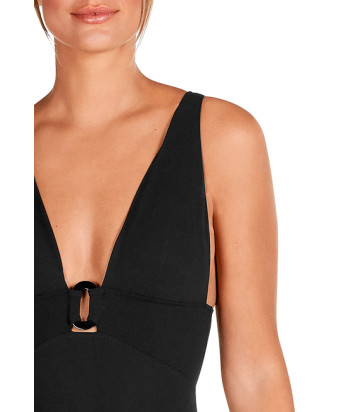 Сплошной купальник DOLORES CORTES 2687 черный