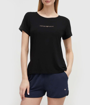 Футболка EMPORIO ARMANI 262633 4R314 черная