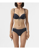 Купальник EMPORIO ARMANI 262570 4R331 с принтом синий