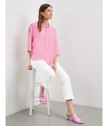 Розовая рубашка GERRY WEBER 360042-31432 свободного кроя