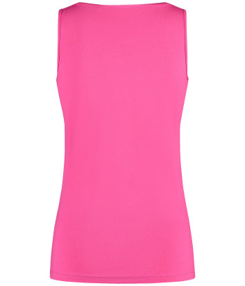 Базовый топ GERRY WEBER 977049-44000 из эластичного хлопка розовый