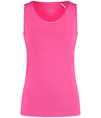Базовый топ GERRY WEBER 977049-44000 из эластичного хлопка розовый