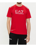 Футболка EA7 EMPORIO ARMANI 3DPT29 PJULZ красная