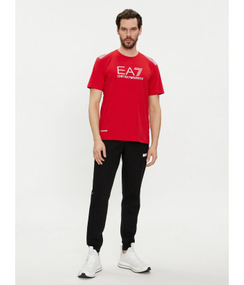 Футболка EA7 EMPORIO ARMANI 3DPT29 PJULZ красная