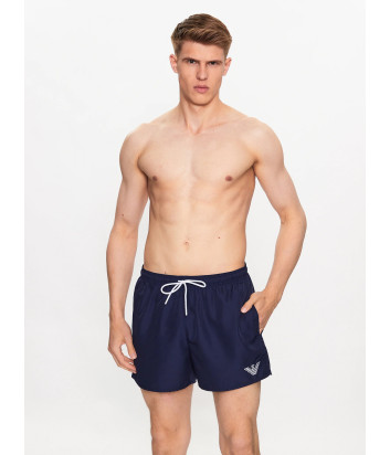 Мужские плавки-шорты EMPORIO ARMANI 211752 4R438 синие