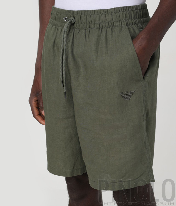 Мужские шорты EMPORIO ARMANI 211864 4R467 зеленые