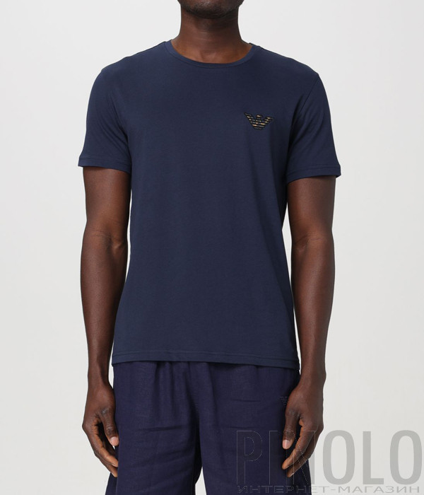 Футболка EMPORIO ARMANI 211818 4R483 синяя
