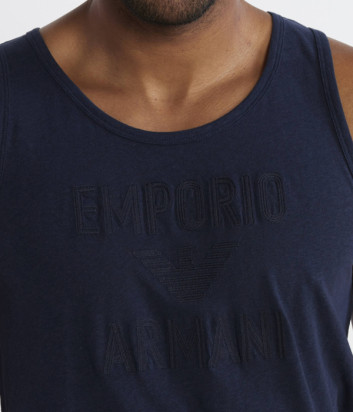 Мужская майка EMPORIO ARMANI 211875 4R485 синяя
