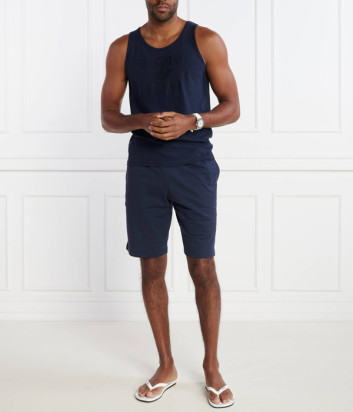 Мужская майка EMPORIO ARMANI 211875 4R485 синяя