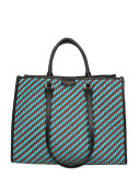 Сумка MY BEST BAG FIRENZE 6163 плетенный принт