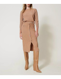 Трикотажный костюм TWINSET 242TP3340-242TP3344 бежевый