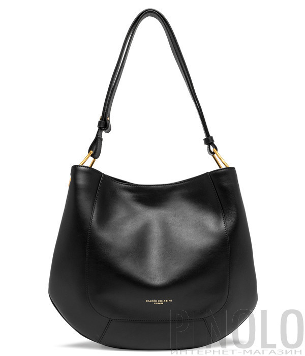 Кожаная сумка через плечо GIANNI CHIARINI Ella 10890 черная
