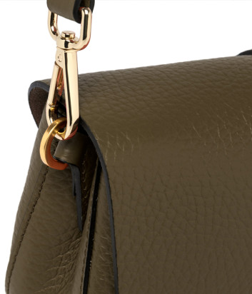 Сумка GIANNI CHIARINI Helena 11088 полукруглой формы зеленая