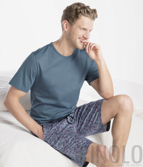 Мужская пижама ISA Bodywear 223500-0039 принт Мужская пижама ISA Bodywear 223500-0039 принт