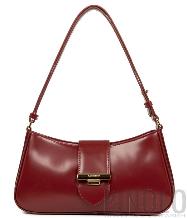 Сумка в гладкой коже LANCASTER Gelato Ily 531-051 красная