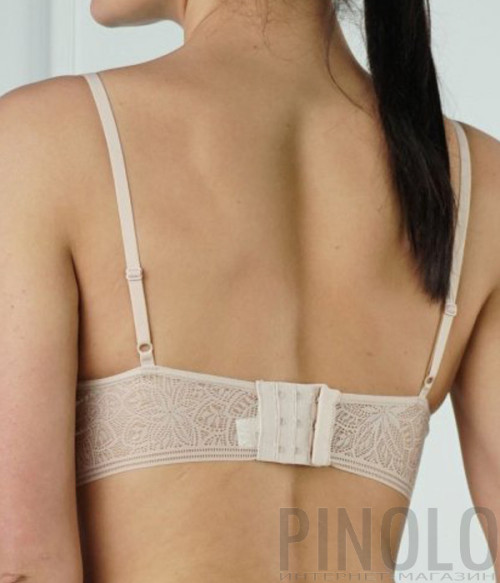 Кружевной бюстгальтер-бралетт JANIRA Finesse 36904 с формованными чашками телесный