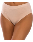 Хлопковые трусики JANIRA Perfect Day Cotton 31394 высокой посадки телесные