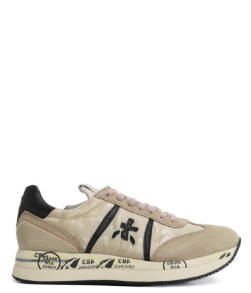 Кроссовки на платформе PREMIATA Conny 7116 бежевые