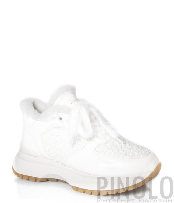 Кроссовки на меху HELENA SORETTI Romana 2516 белые