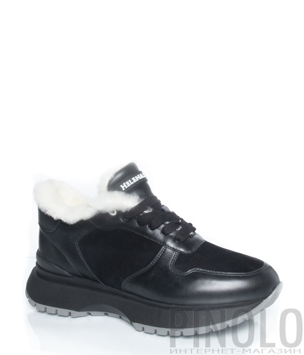 Кроссовки на меху HELENA SORETTI Romana 2510 черные
